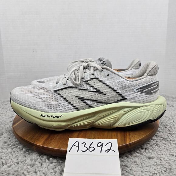 New Balance Mens 12D Fresh Foam x Balos v1 Grey Matter Mineral Road Running Shoe - Picture 1 of 13